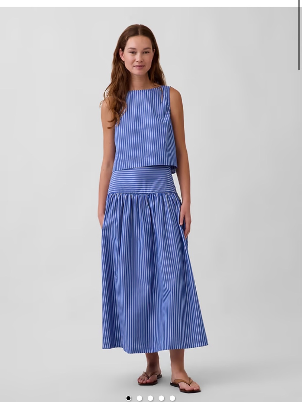 Gap Dropwaist Poplin Set